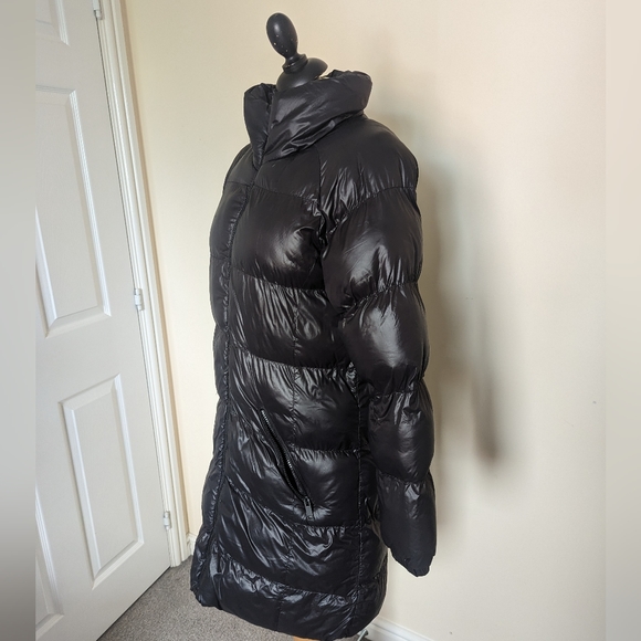 Brave soul black puffer coat size S 8 - Picture 6 of 7